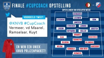 Twitter en KNVB lanceerden voetbalspel rond bekerfinale Feyenoord – FC Utrecht