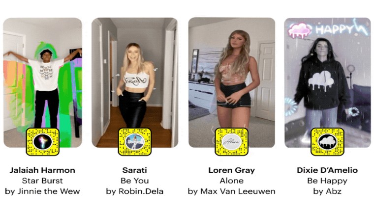 snapchat body tracking