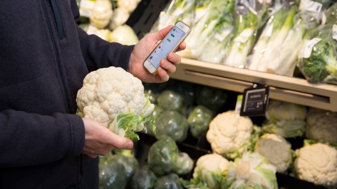 Even checken in de supermarkt of je niet met een neplogo van doen hebt