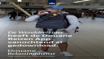 Op safari door Schiphol met nieuwe Belastingdienst-campagne