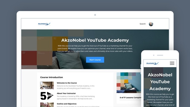 AkzoNobel kiest 5PM voor wereldwijde Youtube marketing-training, na Flexa-project