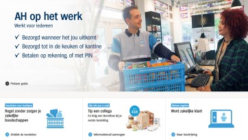 Albert Heijn zet in op bezorgen bedrijfslunch