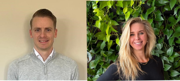 Kefas Schut (Jumbo) en Zoë Brandenburg (ShowHeroes)