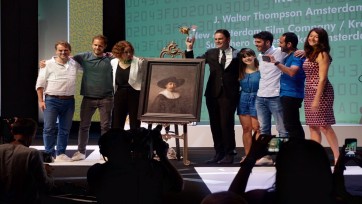 Twee Grand Prix J. Walter Thompson Amsterdam voor The Next Rembrandt