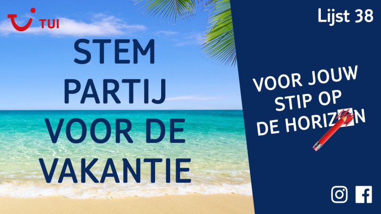 Reisorganisatie Tui richt Partij voor de Vakantie op