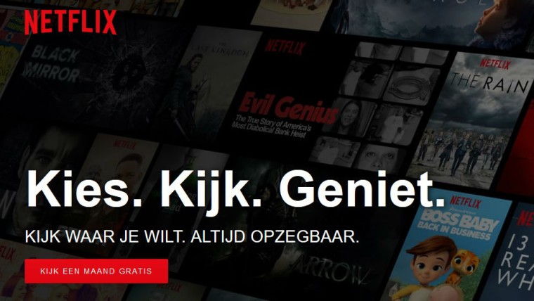 Kijk een maand gratis Netflix