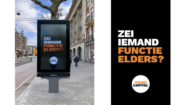 YoungCapital haakt in op ‘functie elders’ met buitenreclame-campagne