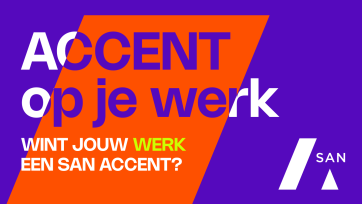 Bestel nu je kaarten voor de Uitreiking SAN Accenten 2023!