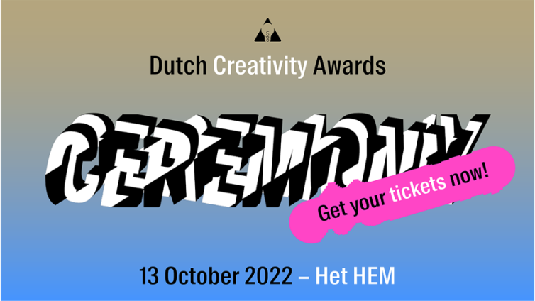 Dutch Creativity Awards Ceremony