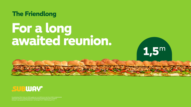 ‘The ’Friendlong’-sandwich | Subway | Achtung!