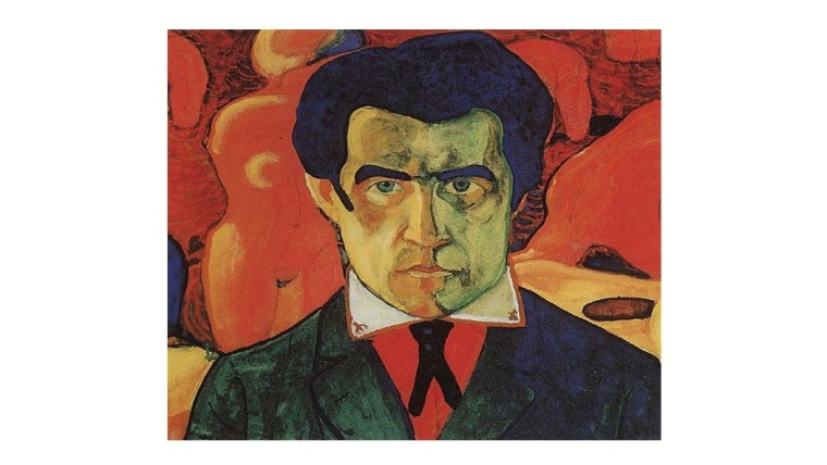 Zelfportret Malevich (1912)