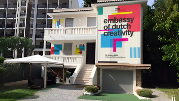 Embassy of Dutch Creativity verhuist van strand naar 'statige villa' in Cannes