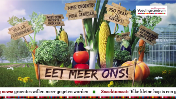 Nieuwe actie Voedingscentrum: ‘Eet meer ons!’