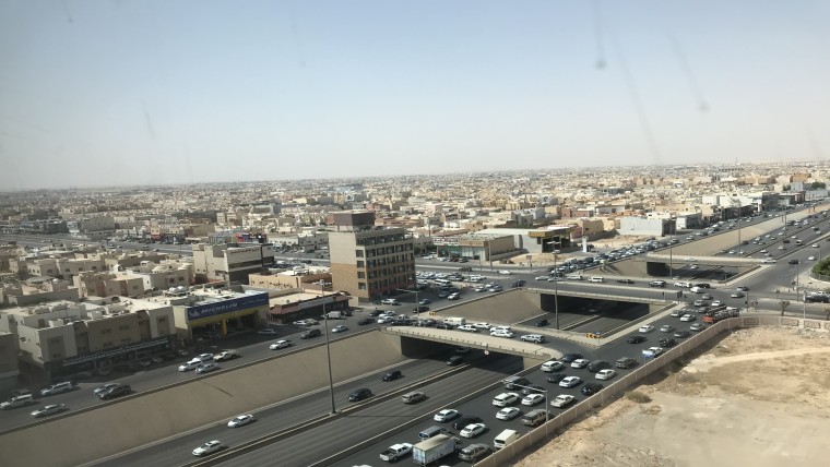 Riyadh (vanuit het hotelraam)