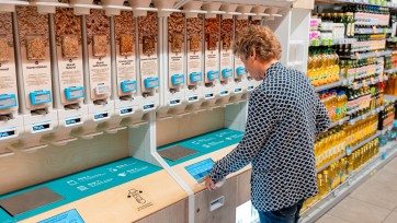 Albert Heijn blijft sleutelen aan verpakkingsvrij concept