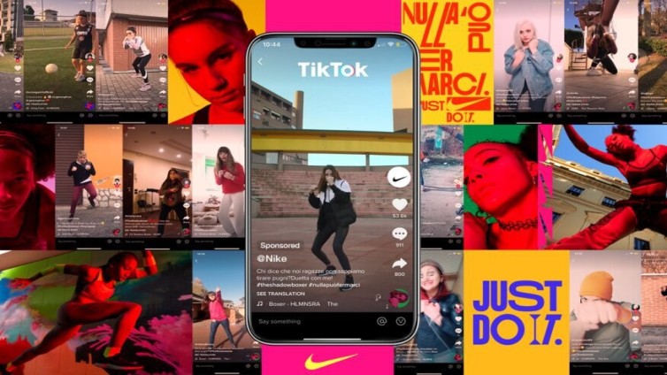 TikTok-campagne Nulla Puo Fermarci (Stop At Nothing) van Nike en bureau Analogfolk.