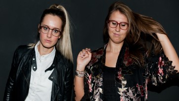 Tessa Ruggle en Lilian Radovac creatief team bij Fitzroy