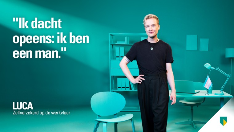 ABN Amro lanceert Pride-campagne: ‘Zelfverzekerd op de werkvloer’