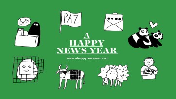2016 een rotjaar? Creatieven verzamelen onderbelichte, positieve nieuwsberichten