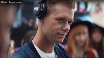 Armin van Buuren maakt reclame voor Datavrije Muziek