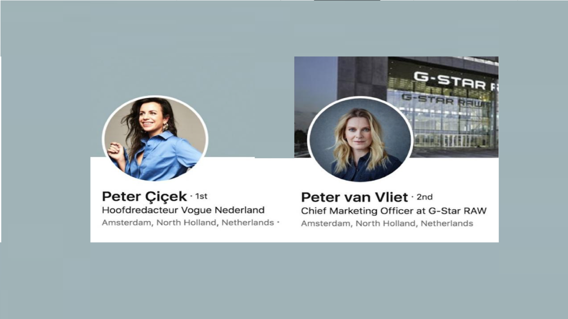 Peters op LinkedIn