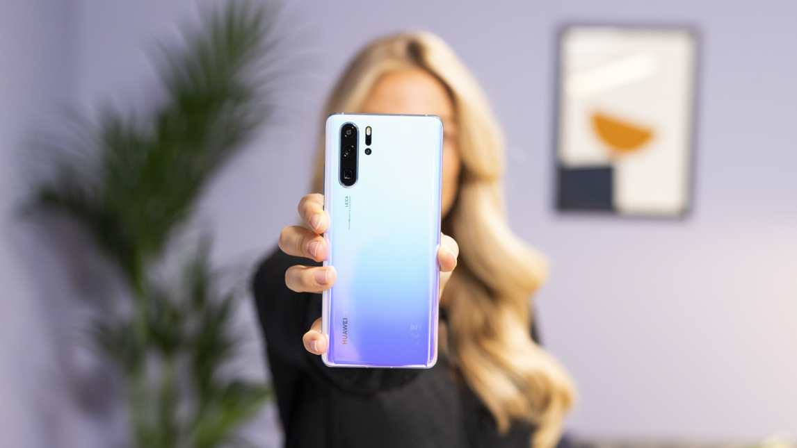 Foto voor lancering Huawei P30 Series, waarvoor HPB de pr-aanpak deed