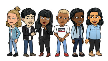 Snapchat lanceert Levi's-collectie voor Bitmoji-avatars