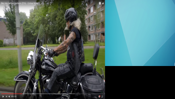 Durf jij je taartvorm te delen met biker Arie?