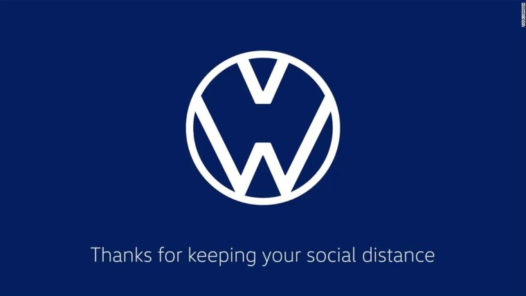 We are Volkswagen - Thanks for keeping your social distance