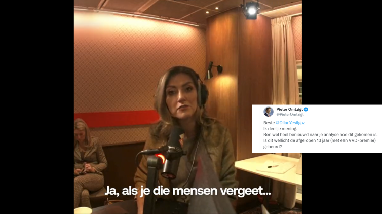 Omtzigt reageert op spot VVD