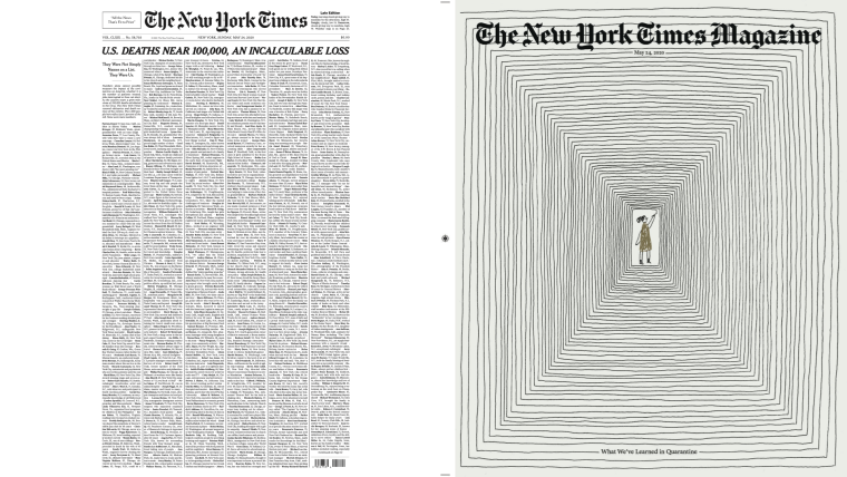 New York Times covers