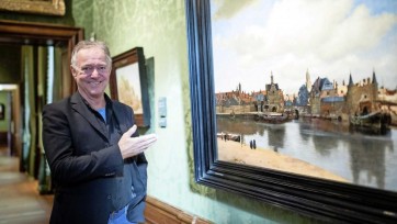 Luister naar het schilderij 'Gezicht op Delft' van Johannes Vermeer