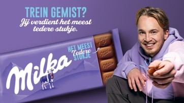 Milka schakelt artiest Snelle in voor nieuwste chocoladecampagne