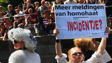 Organisaties in Amsterdam spreken zich uit tegen homohaat