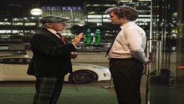 Racelegende Sir Jackie Stewart in Heineken-commercial Formule 1