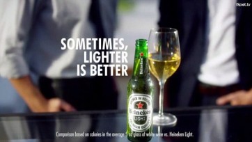 Heineken stopt met 'racistische' reclamespot 'sometimes, lighter is better'