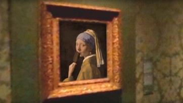 Samenwerking Unilever en Mauritshuis: 'Meisje-met-de-Parel-Magnum'
