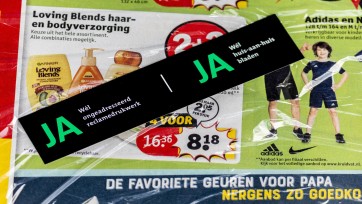 Ja/ja-sticker heeft geen invloed op koopgedrag, folders gingen toch ongeopend de prullenbak in