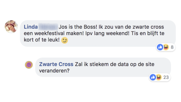 Jos is stiekem