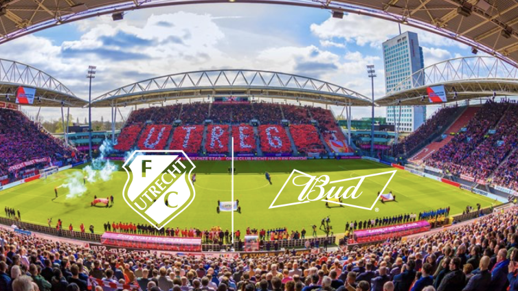 Biermerk Bud wordt Official Partner van Voetbalclub FC Utrecht  