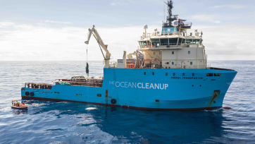 5PM start samenwerking met The Ocean Cleanup