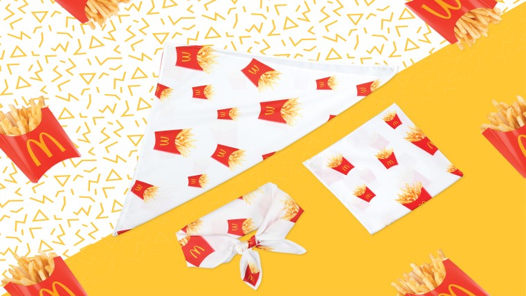 McDonald's bandana