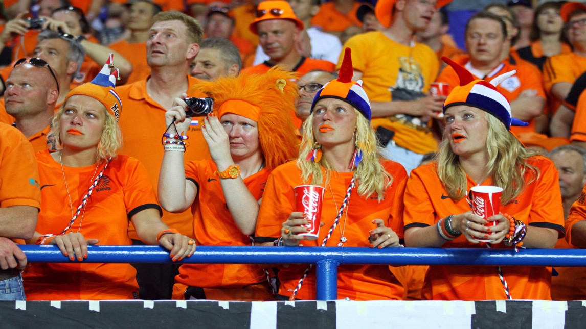 Oranje supporters