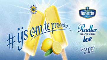 Bavaria brengt Radler-ijs op de markt