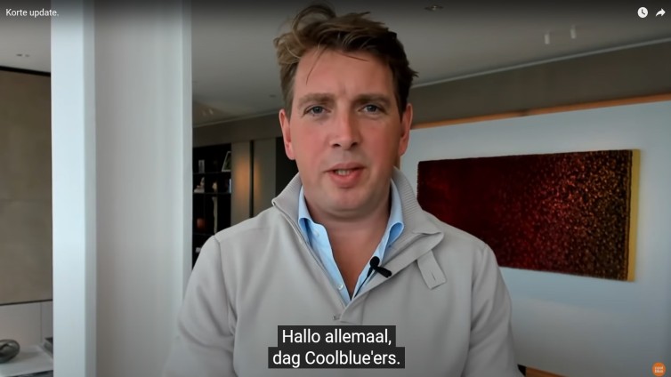 Pieter Zwart kondigt uitstel beursgang aan in video