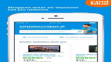 Coolblue lanceert eigen app