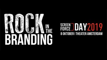 Screenforce Day 2019 – Rock in the branding. Dinsdag 8 oktober theater Amsterdam