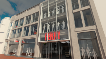 Lokale initiatieven en topmerken in flagshipstore Perry