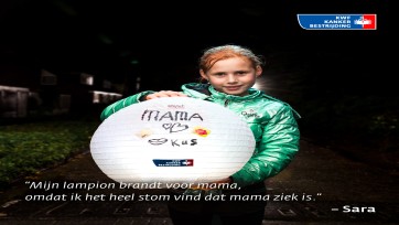 KWF verlicht Middelpunt van Nederland met duizenden lampionnen