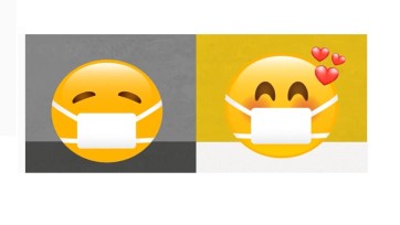 TBWA komt met lachende emoji om mondkapjes te normaliseren